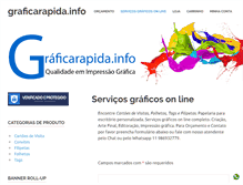 Tablet Screenshot of graficarapida.info